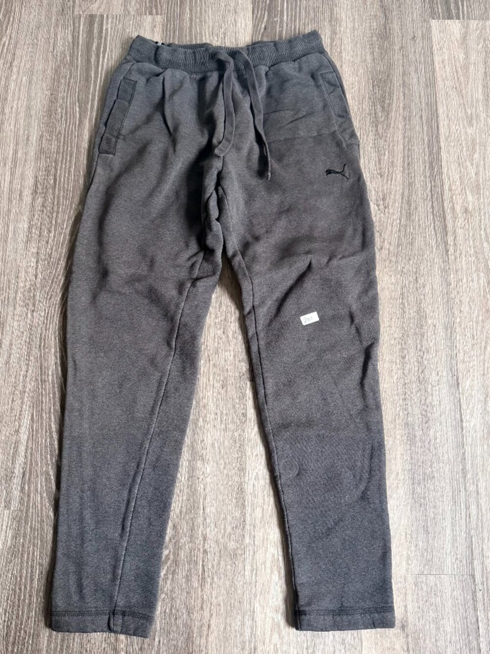Puma Gray Fleece Jogger Sweatpants Size Medium